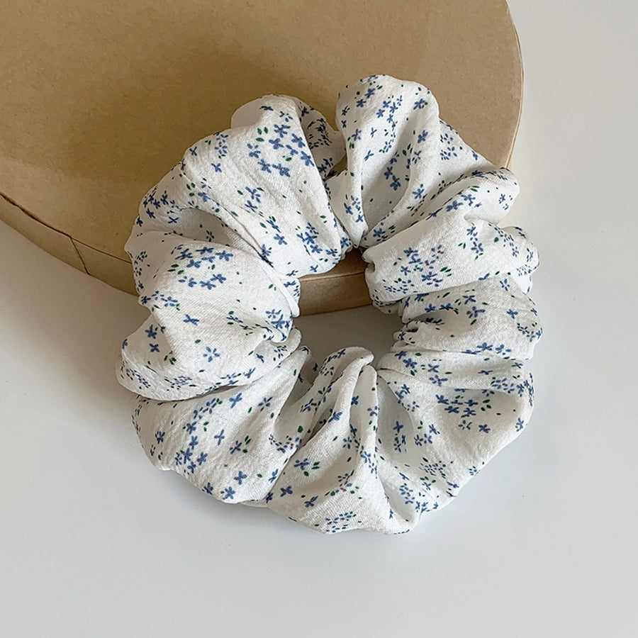 Women's Cute Sweet Ditsy Floral Cloth Hair Tie