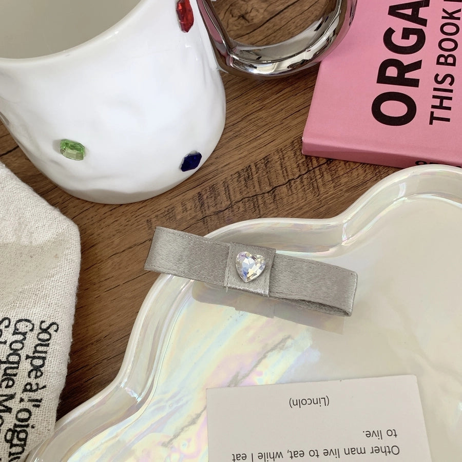 Women's Elegant Streetwear Bow Knot Leather Hair Clip Hair Tie