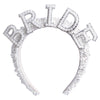 Women's Lady Geometric Artificial Pearl Cloth Rhinestone Hair Band