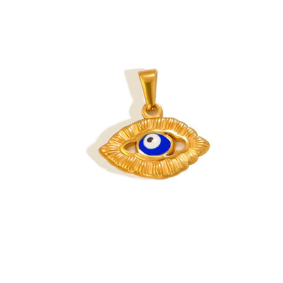 Jewelry Vintage Style Classic Style Devil's Eye 304 Stainless Steel Plating