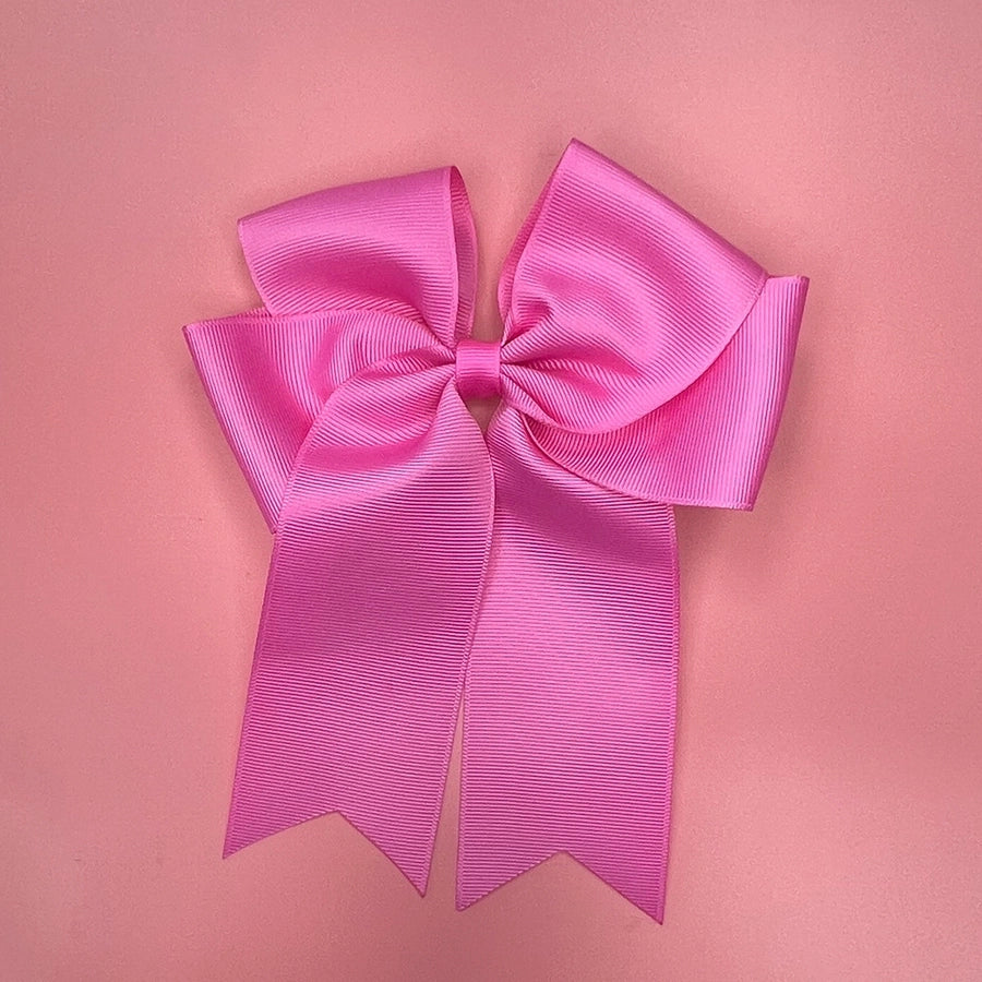 fashion solid color cloth bowknot hair clip 1 piece