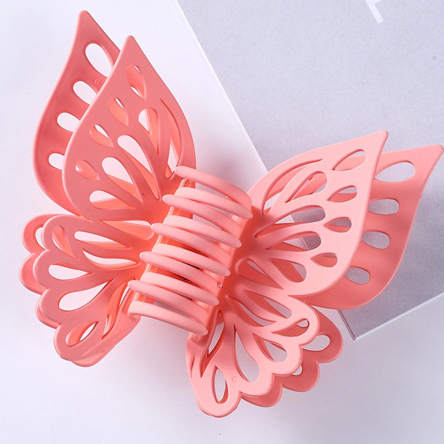 fashion butterfly plastic hair claws