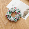 Christmas Romantic Women's Santa Claus Handmade Hair Tie