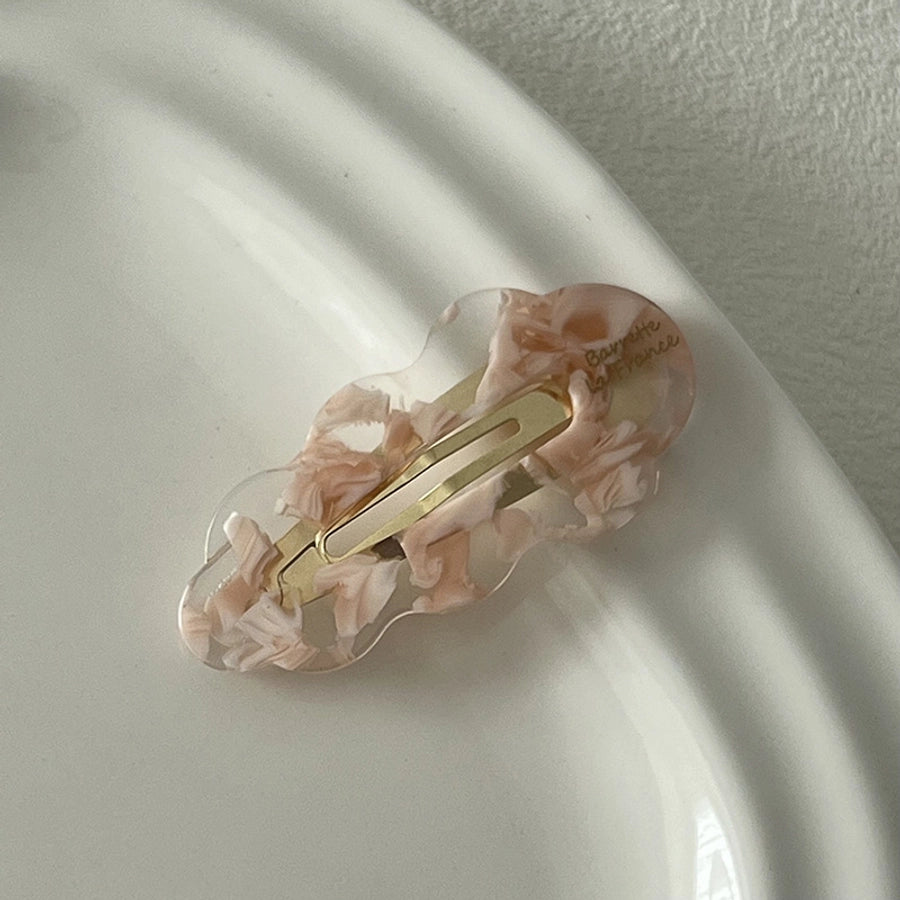 Women's IG Style Fairy Style Geometric Color Block Acetic acid sheets Metal Hair Clip