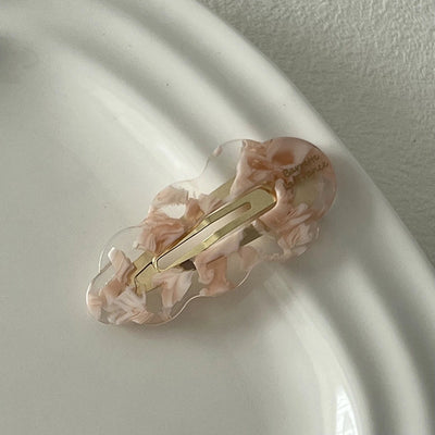 Women's IG Style Fairy Style Geometric Color Block Acetic acid sheets Metal Hair Clip