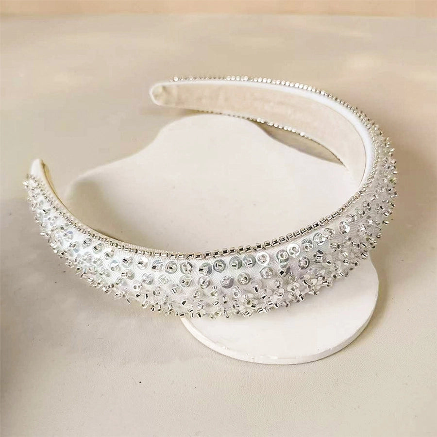 Women's Simple Style Solid Color Polyester Hair Band