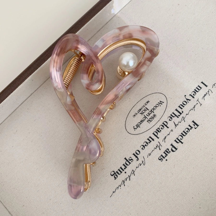 Women's Casual Simple Style Streetwear Geometric Alloy Acetic acid sheets Hair Claws