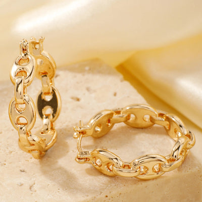 1 Pair Glam Simple Style Shiny Geometric Inlay Copper Zircon K Gold Plated Earrings