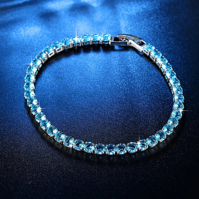 New   fashion  full diamond bracelet copper inlaid zircon bracelet women's bracelet jewelry lovers bracelet