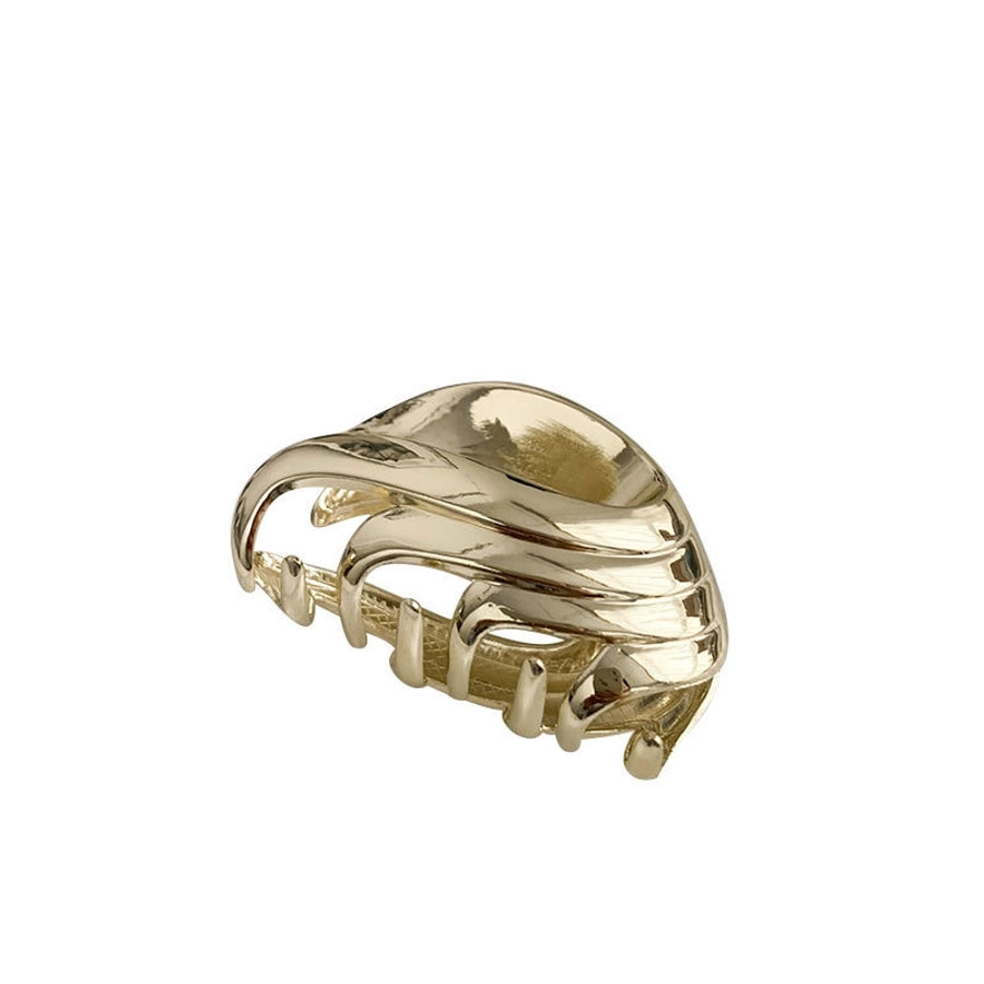 Women's Casual Simple Style Solid Color Alloy Hair Claws