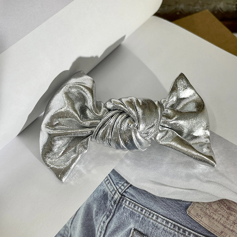 Women's Cute Bow Knot Polyester Bowknot Hair Clip