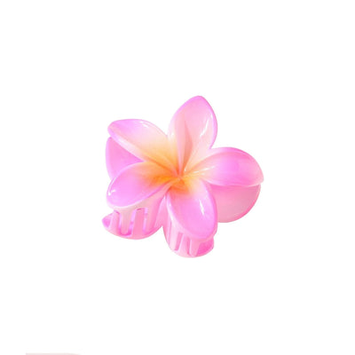 colorful egg flower hairpin flower gripper retro women's side gripper half gripper back head shark clip