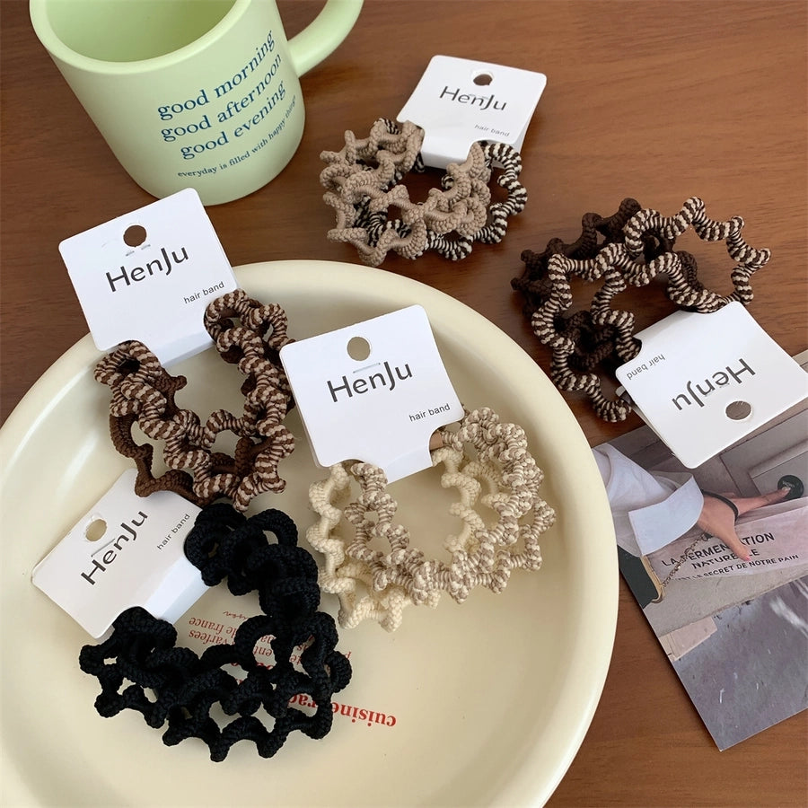 Women's Casual Simple Style Twist Cloth Hair Tie