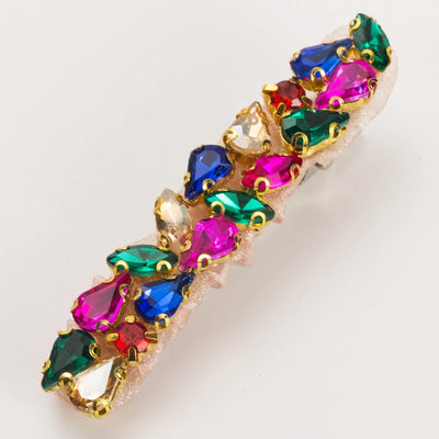 Women's Casual Vacation Classic Style Water Droplets Alloy Inlay Glass Hair Clip