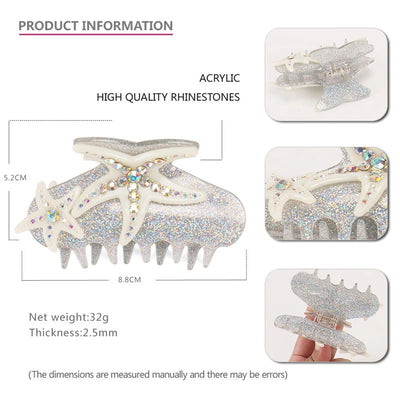 Women's Simple Style Classic Style Color Block Arylic Hair Claws