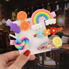 cute fruit soft clay hair clip