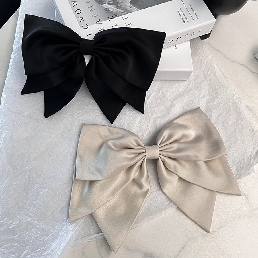 Women's IG Style Korean Style Bow Knot Cloth Hair Clip