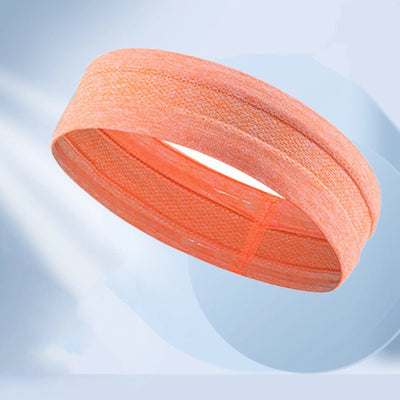 Men's Simple Style Classic Style Solid Color Polyester Stripe Hair Band