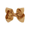 fashion bow knot polyester rib hair clip