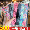 500 rubber bands korean new fashion hair cheap scrunchies set