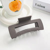 Women's Simple Style Classic Style Solid Color Plastic Hair Claws