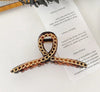 fashion geometric resin stoving varnish hair claws 1 piece