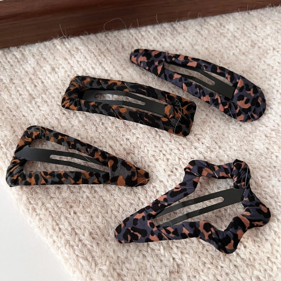 Women's Simple Style Classic Style Color Block Plastic Resin Hair Clip