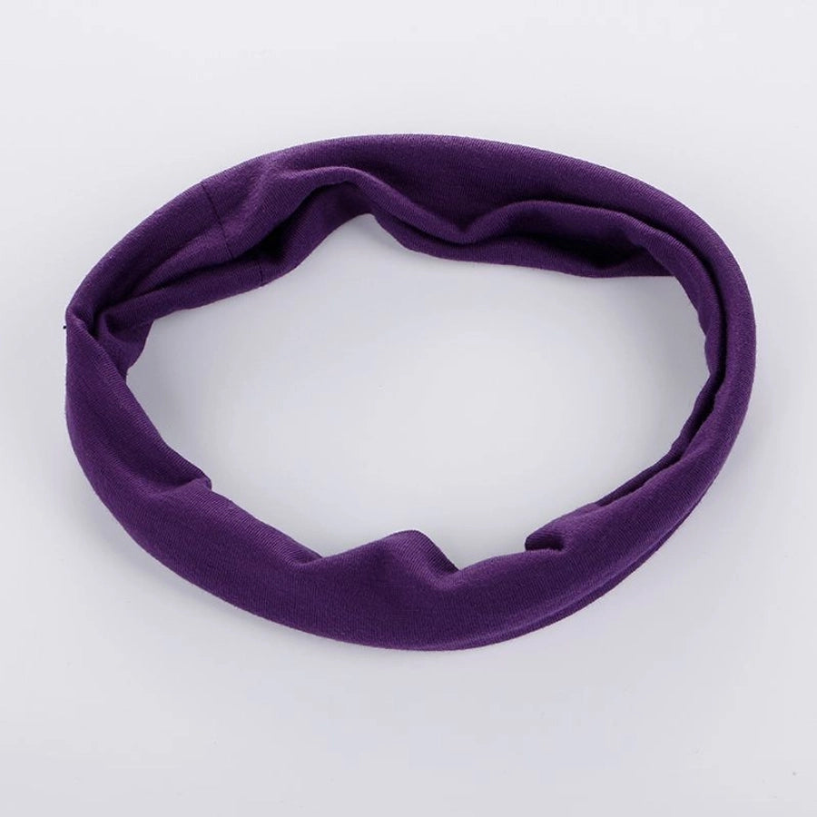 Women's Simple Style Classic Style Geometric Solid Color Cloth Hair Band