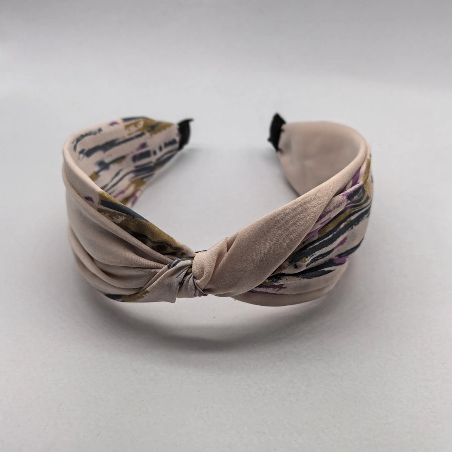 Women's Simple Style Color Block Cloth Printing Hair Band