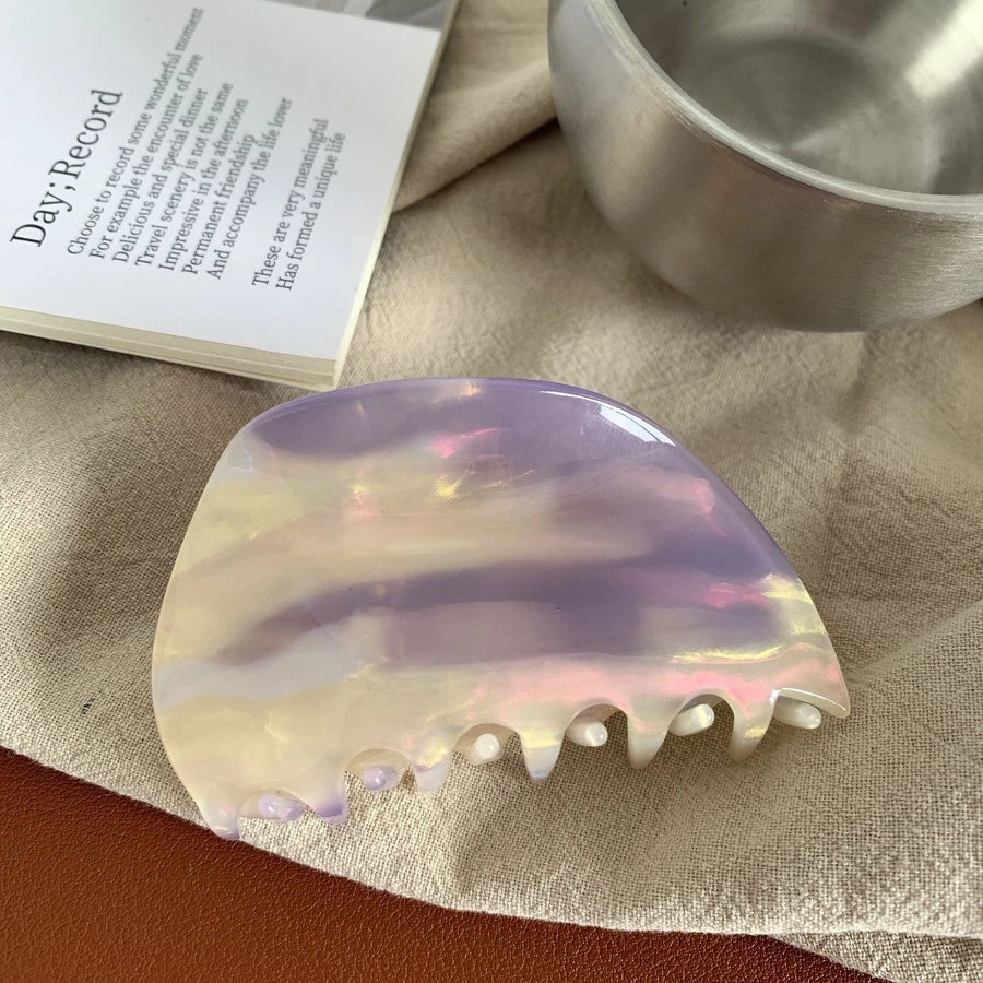 Women's Casual Elegant Streetwear Geometric Acetic acid sheets Hair Claws