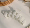 fashion geometric resin stoving varnish hair claws 1 piece