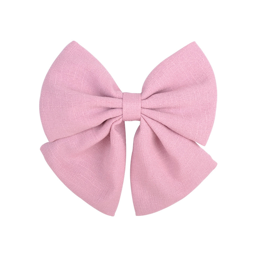 fashion bow knot ribbon hair clip 1 piece