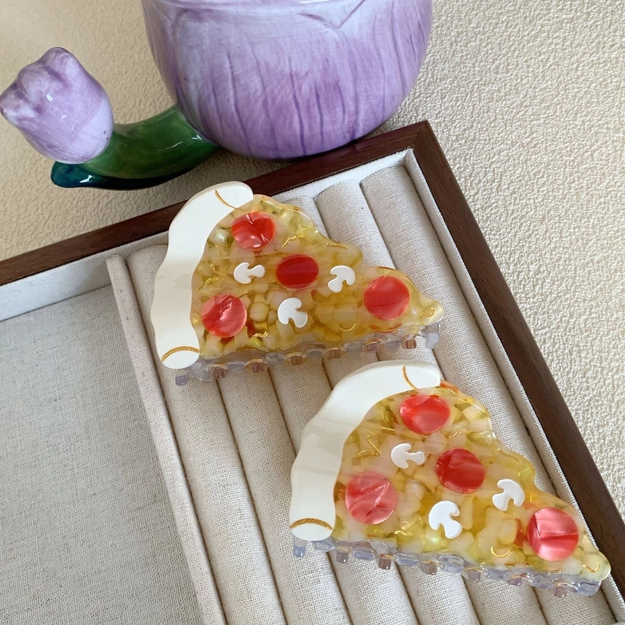 Women's Korean Style Saturday Acetic acid sheets Hair Claws