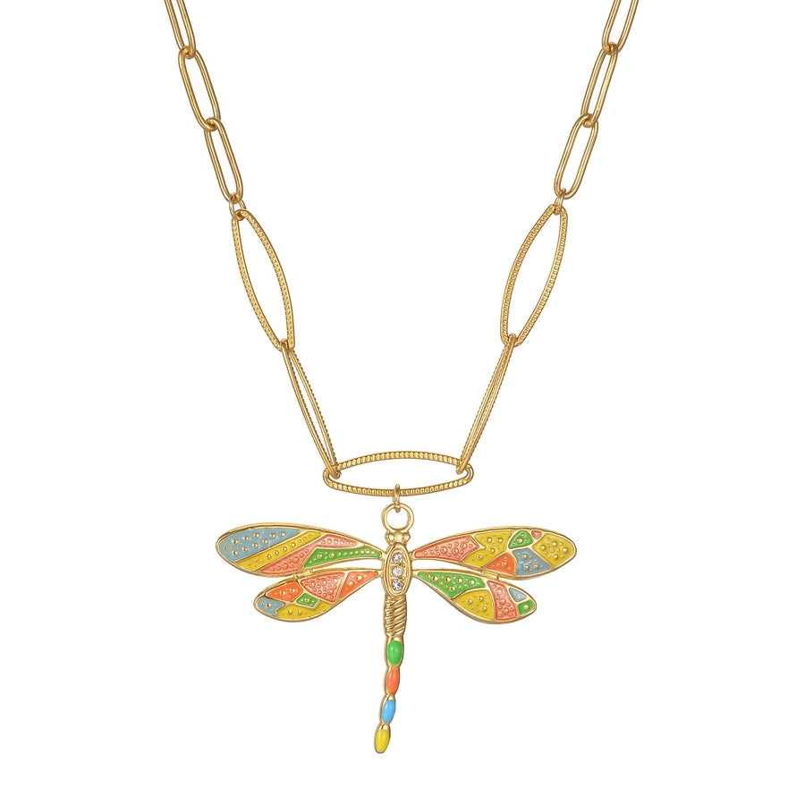 Jewelry Simple Style Butterfly 304 Stainless Steel Plating Pendant Necklace