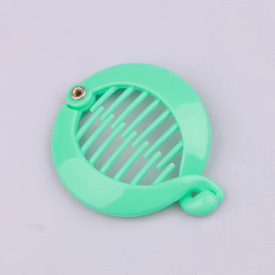 Factory direct  dedicated to simple solid color small round clip banana clip plastic fish clip