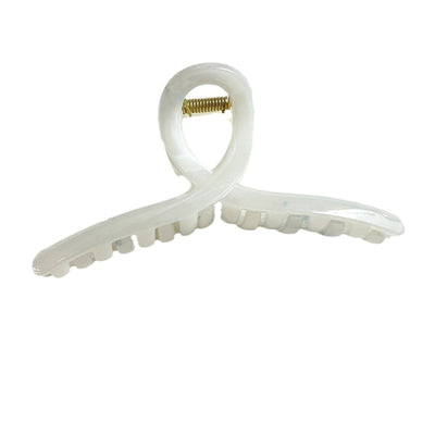 Guofeng Ink Color New Pink Mountain Geometric Shark Clip Hairpin New Chinese Style Back Head Clip  Clip