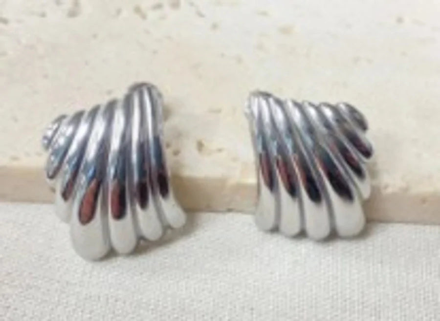 1 Pair Elegant Bow Knot 304 Stainless Steel 18K Gold Plated Drop Earrings