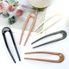 retro u shape pc hair clip 1 piece