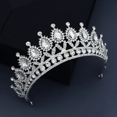 women's fashion crown rhinestone diamond