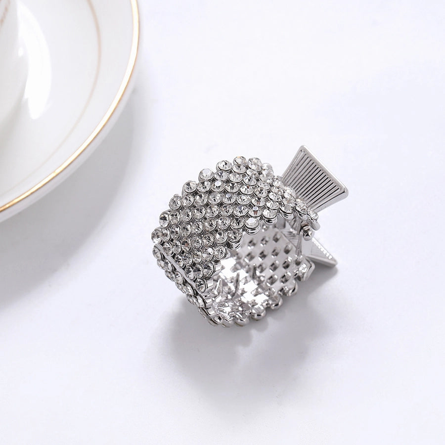 women's sweet geometric alloy plating hair clip