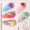 cute fruit sequin plastic hair clip 1 piece