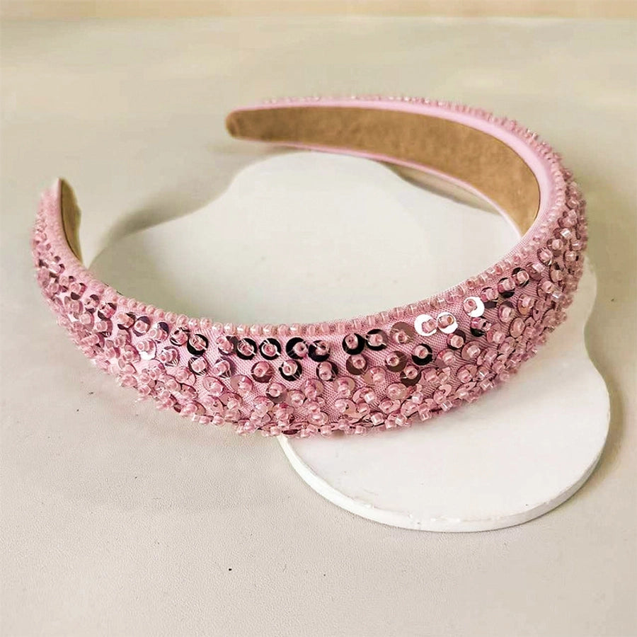 Women's Simple Style Solid Color Polyester Hair Band