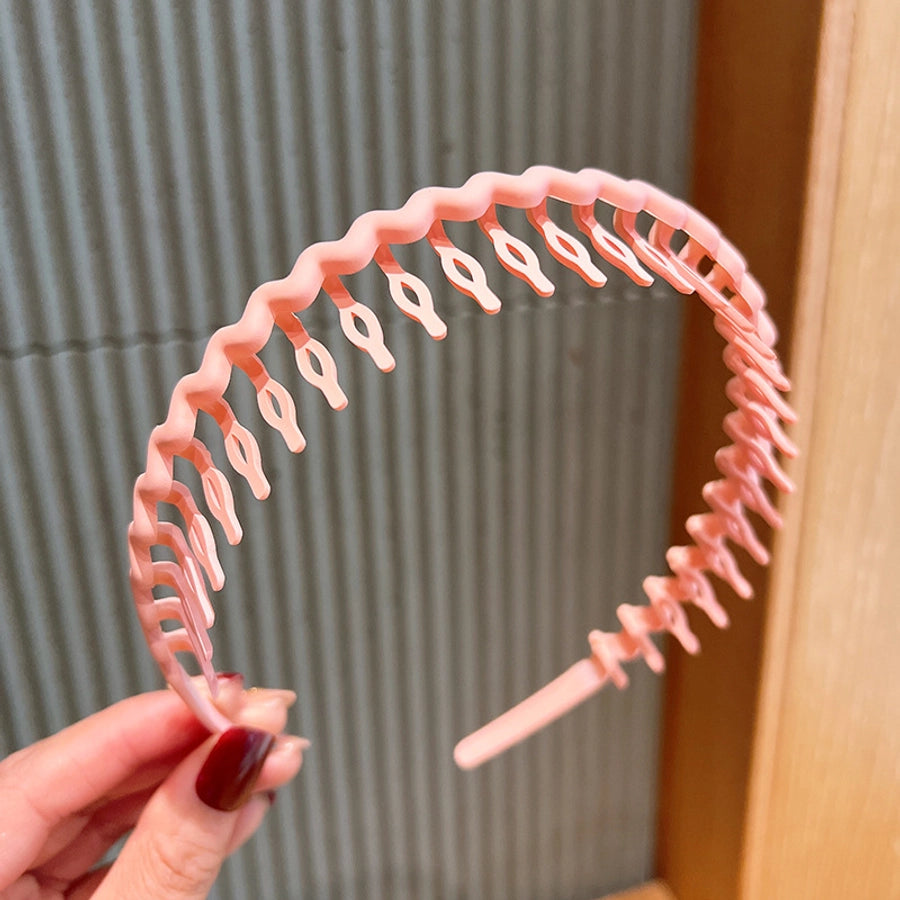 women's simple style waves plastic hair band