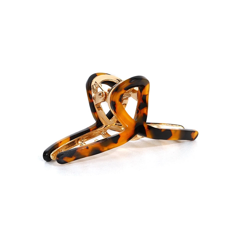 fashion geometric acetic acid sheets hair claws 1 piece