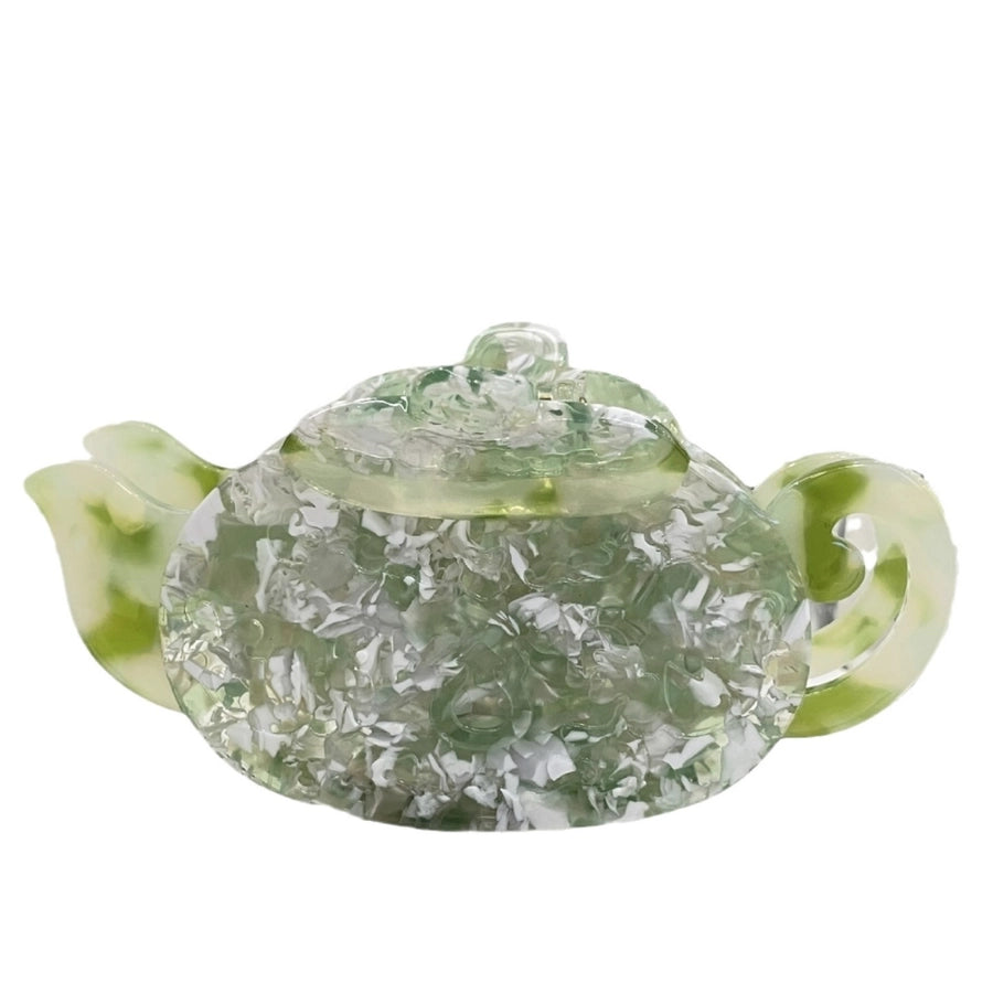 Women's Elegant Retro Teapot Acetic acid sheets Hair Claws