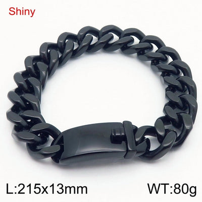 Trendy Unique Fashion Stainless Steel Cuban Link Chain Bracelet