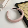 fashion solid color cloth handmade hair band 1 piece