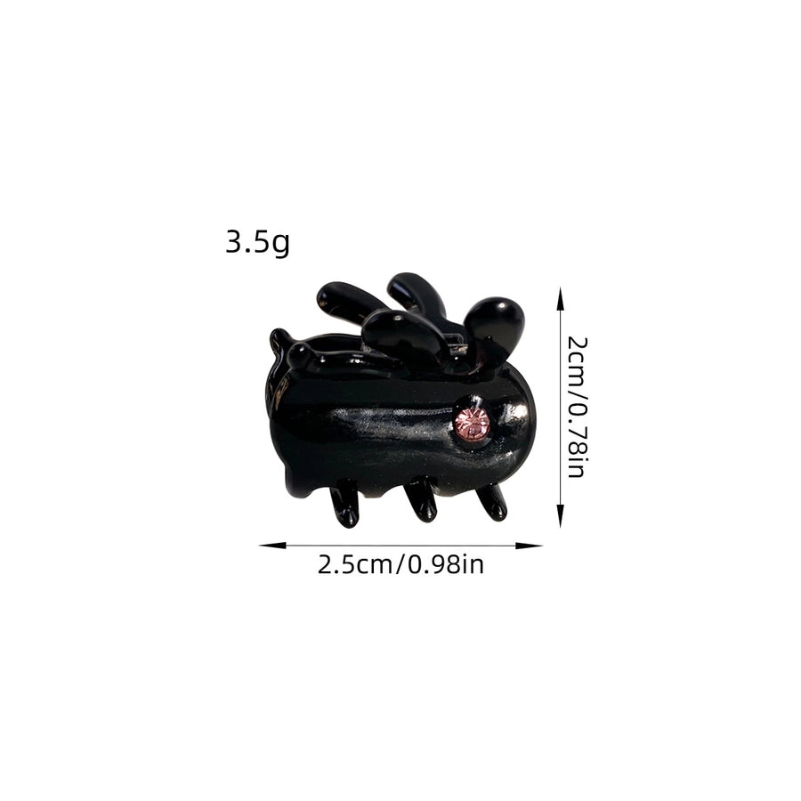 Beautiful Mini Acetate Rabbit Grip Stylish Graceful Simple High Sense All-Matching Elegant Hair Clips Hair Accessories Headwear for Women