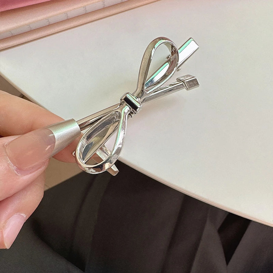 Women's Princess Bow Knot Alloy Hair Clip