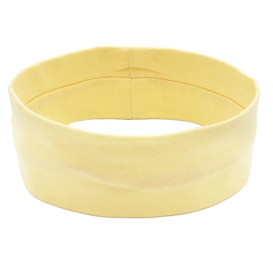 women's simple style solid color cloth braid hair band